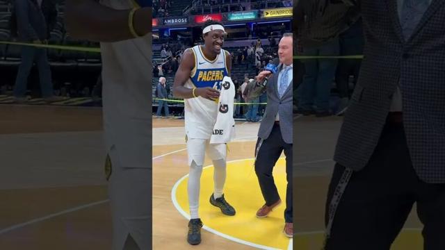Celebrate with the Squad on the Court & Walk Off with Pascal Siakam After Game-Winner vs. Bulls 🎉