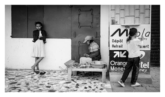 Scène de rue à Ivato