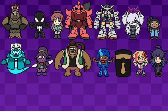 New pipsqueaks has been added: Dorothy, Terrina Ave-Lo, GAME MANAGER 2694, Ryoko Arahabaki, and Akemi Minamiazabu