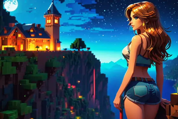 Prompt: young woman, beautiful face, standing, great body, gorgeous figure, long legs, pretty eyes, long hair, MidnightBSD Linux distribution style, beautiful background, magnificent scenery, Oleg Kulik style, HD, sharp focus, stunningly beautiful, Minecraft style, blocky, pixelated, vibrant colors, recognizable characters and objects, game assets
Negative prompt: verybadimagenegative, bad_prompt_version2-neg, easynegative, FastNegativeV2, smooth, realistic, detailed, photorealistic, noise, blurry, deformed, extra eyes, bad eyes, ugly eyes, imperfect eyes, deformed pupils, deformed iris, cross-eyed, poorly drawn face, bad face, fused face, ugly face, worst face, unrealistic skin texture, out of frame, poorly drawn hands, cloned face, double face, blurry, bad quality
Text model: llama3
Image model: ProtoVisionXL