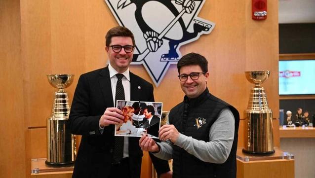 Mayor-Elect Corey O'Connor, Penguins' Kyle Dubas share video referencing 'Parent Trap' resemblance