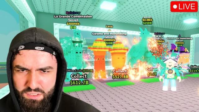 Steal A Brainrot try not to laugh for RARE Brainrots...