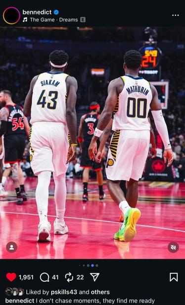 Benn knows what’s up. Best goddamn duo I’ve ever seen 🔥