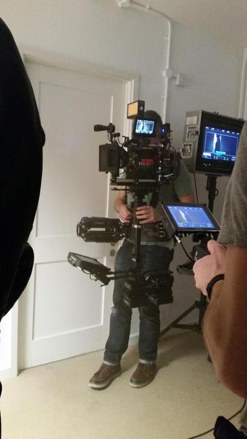 Behind the scenes photo