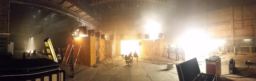 Behind the scenes photo