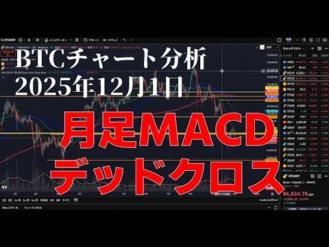 2025年12月1日ビットコイン相場分析