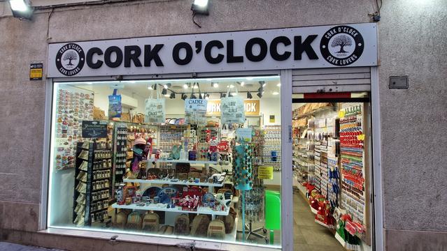 Shop front "Cork O'CLOCK" (sells cork products