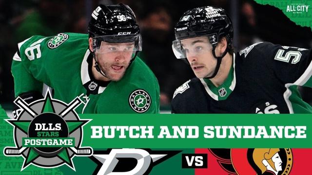 Wyatt Johnston Hat Trick Leads Stars To 6-1 Rout Of Senators | DLLS STARS POSTGAME