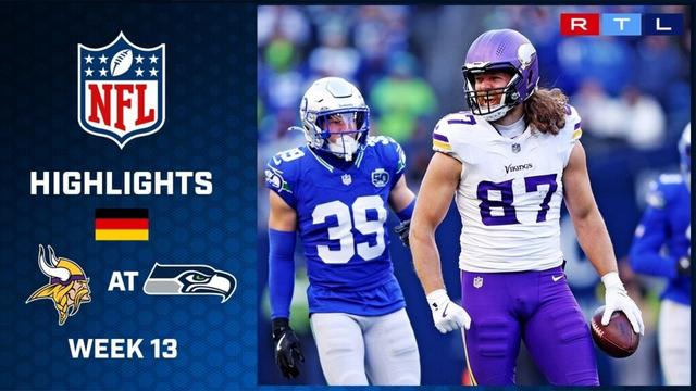Minnesota Vikings at Seattle Seahawks | 🇩🇪 NFL Highlights | RTL Sport