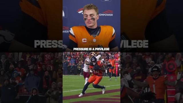 “pressure is a privilege” 🗣️