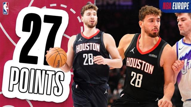 ALPY ON FIRE AGAIN 🔥 Sengun Best Plays v Utah Jazz