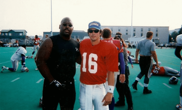 The Replacements behind the scenes