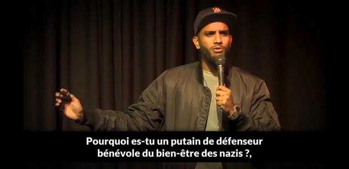 Pourquoi es-tu ur putain de défenseur bénévole du bien-être des nazis ?