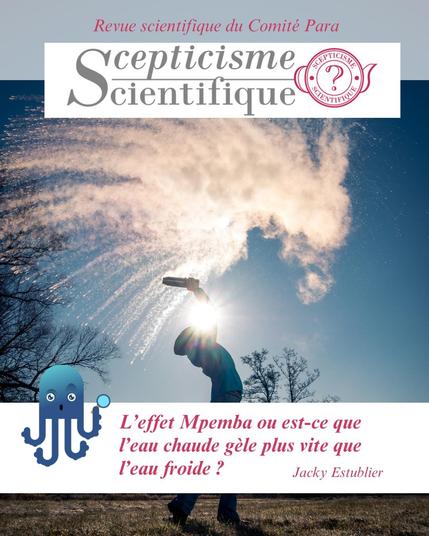 L’effet Mpemba ou est-ce que l’eau chaude gèle plus vite que l’eau froide ?
Par Jacky Estublier - avec une gerbe d'eau éclatante sur un ciel bleu