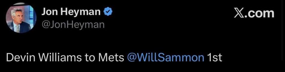 Mets Sign Devin Williams