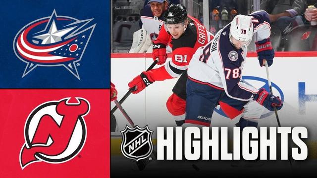Blue Jackets vs. Devils | NHL Highlights | December 01, 2025
