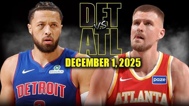 Detroit Pistons vs Atlanta Hawks Full Game Highlights - December 1, 2025 | NBA Season