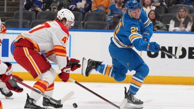 Blues' Snuggerud is having wrist surgery and Toropchenko out after burning his legs