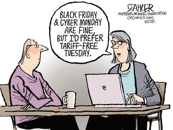 Jeff Stahler by Jeff Stahler for December 2, 2025   #comics #webcomics #jeffstahler