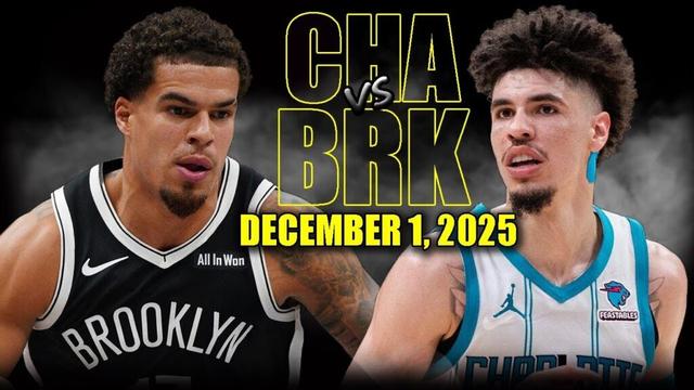 Charlotte Hornets vs Brooklyn Nets Full Game Highlights - December 1, 2025 | NBA Season