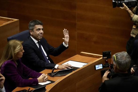 El expresident de la Generalitat Valenciana, Carlos Mazón. (Europa Press via Getty Images)