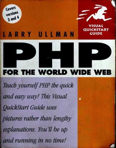 The front cover of the first edition of Larry Ullman's PHP for the World Wide Web.