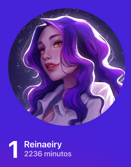 Captura del primer puesto de artistas ecuchados en 2025 con Reinaeiry y sus 2236 minutos. Esto es to bucle.