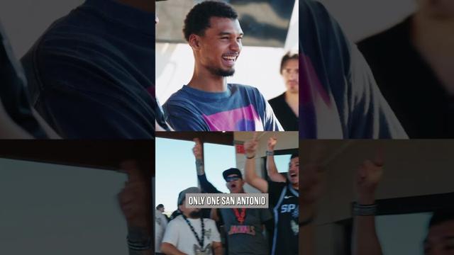 Wemby pulled up to The Jackals practice 👏 #spurs #wemby #nba #sanantonio