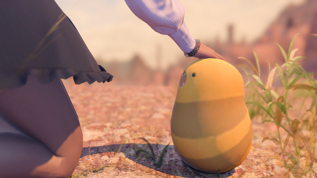 headpatting the Great Serpent of Ronka (such a good boy)