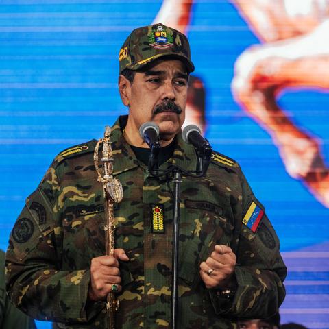 Venezuela’s president, Nicolás Maduro, during a speech in November.