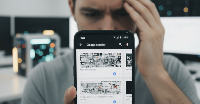 Google Discover AI headlines spark user backlash trial