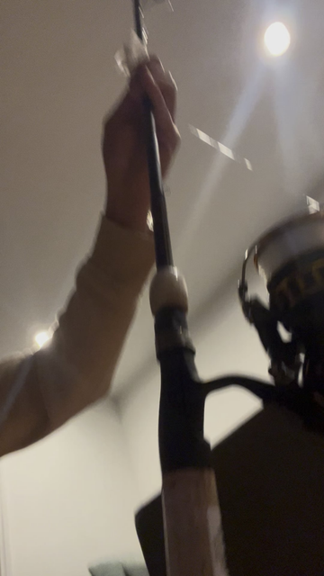 Is my reel supposed to mae this sound when spooling line?