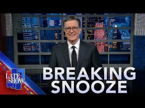 Our Unpopular President | Cabinet Meeting Nap Time | Hegseth Throws Admiral Bradley Under The Bus | The Late Show with Stephen Colbert