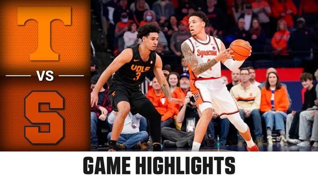 Tennessee vs. Syracuse Game Highlights | 2025-26 ACC Men's Basketball