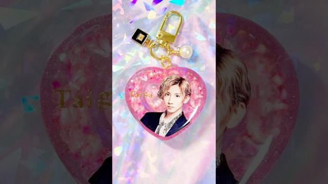 【リクエスト】SixTONES 京本大我さんのシャカシャカシェイカーキーホルダーを作りました! #レジン #シェイカー #sixtones #resin #shorts