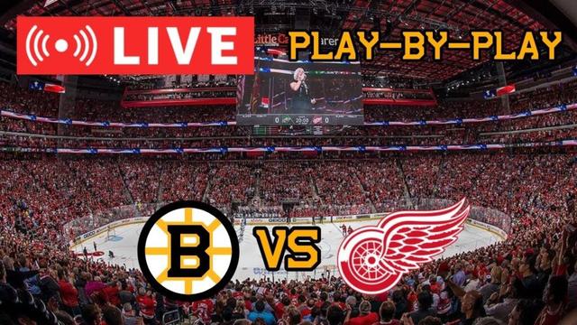 LIVE: Boston Bruins VS Detroit Red Wings Commentary/Scoreboard!! #nhlbruins