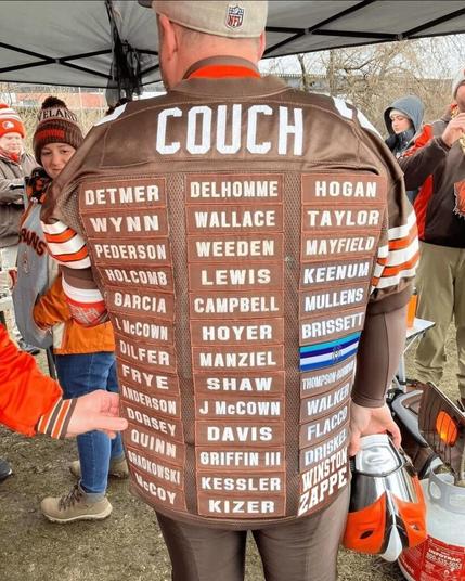 What exactly does a browns qb have to do to “end”the jersey curse?