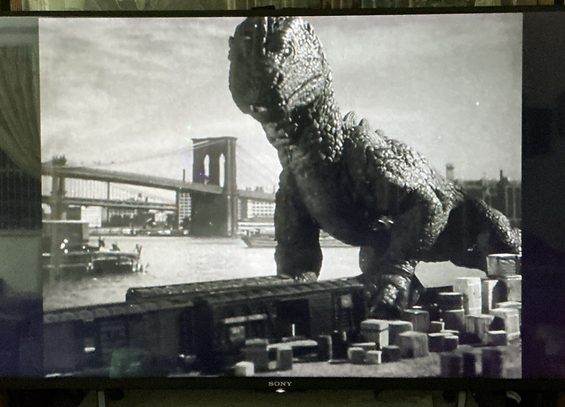 The beast From 20,000 Fathoms arrives in New York