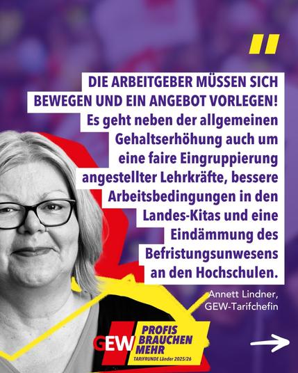 Tarifrunde Länder: TdL legt kein Angebot vor! Wir fordern 7 % (mind. 300 €)