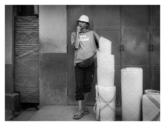 une personne qui attend