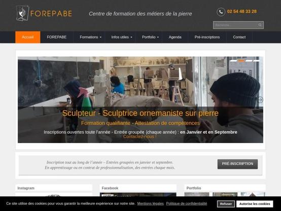 Formations Forepabe à #LaChâtre (#Indre) Forepabe est un centre de formation spécialisé sur les métiers de la pierre et sur la restauration du patrimoine architectural. Forepabe propose des form...
Suite 👉 https://artisansdupatrimoine.fr/professionnel/6976/forepabe-la-chatre
#Artisan #Restauration #Patrimoine