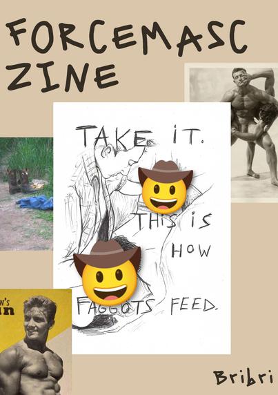 Couverture du forcemasc zine