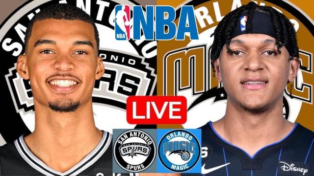 LIVE: SAN ANTONIO SPURS vs ORLANDO MAGIC | NBA | PLAY BY PLAY | SCOREBOARD