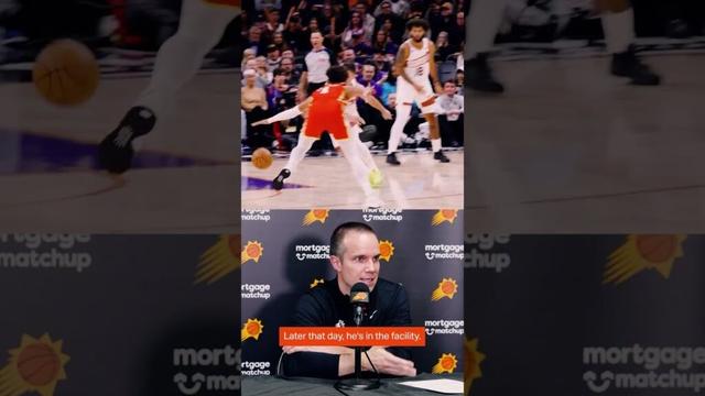 🗣️ Head Coach Jordan Ott on Dillon Brook's work ethic and competitive nature #shorts | Phoenix Suns