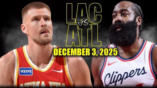 Los Angeles Clippers vs Atlanta Hawks Full Game Highlights - December 3, 2025 | NBA Season