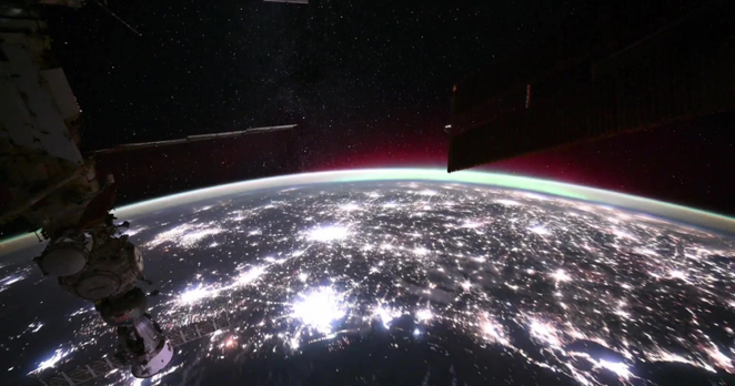 Astronaut captures breathtaking views of aurora from orbit