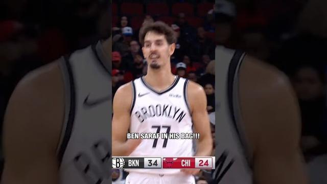 BEN SARAF BAG WORK 🔥 #nba #basketball #hoops