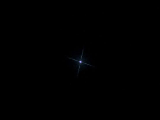 Tonight's Photo Of The Bright Blue Star Sirius.
