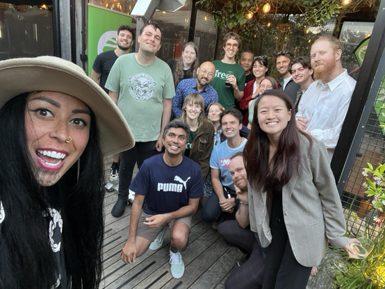 Members of the Green Party Shore branch