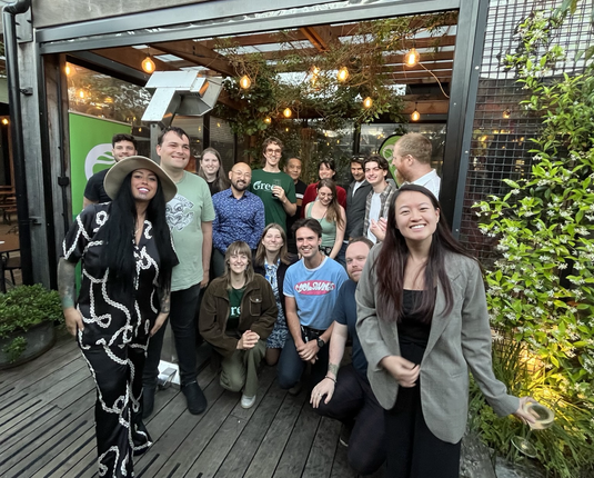 Members of the Green Party Shore branch